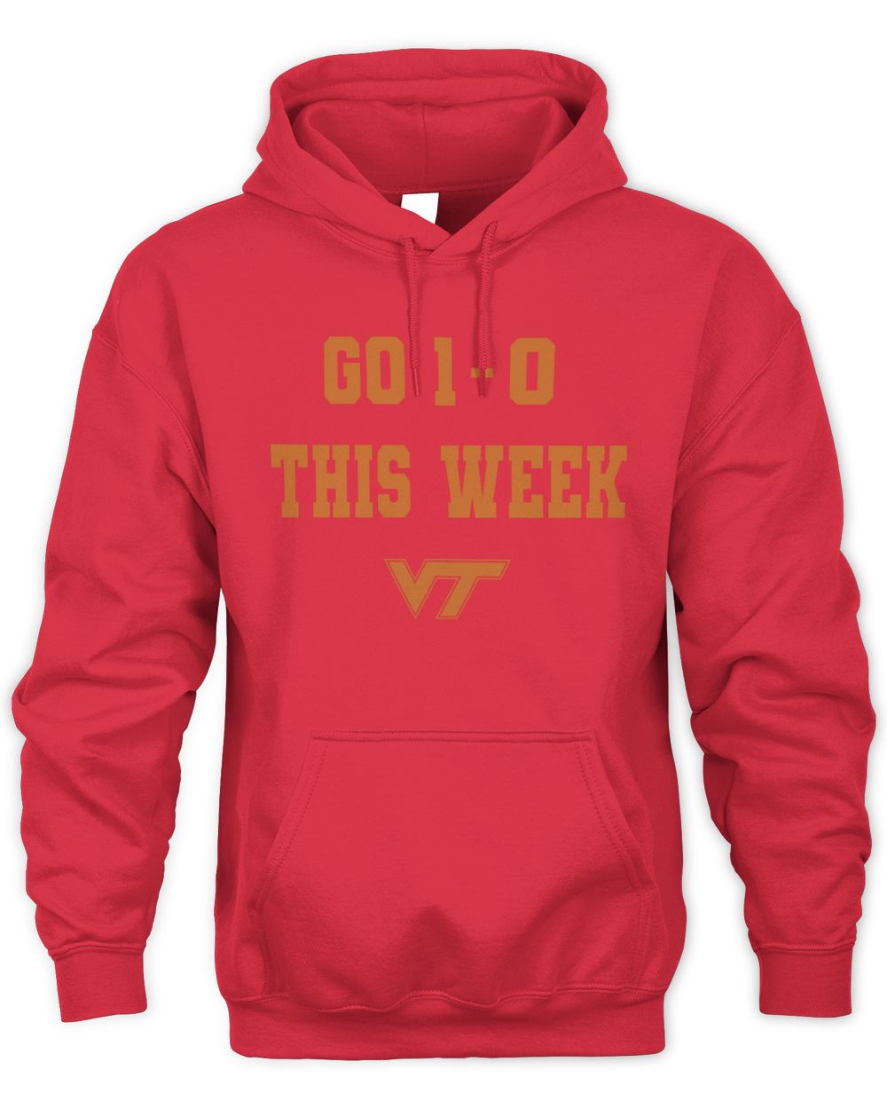 Virginia Tech Football Go 1-0 This Week Hoodie Sweatshirt