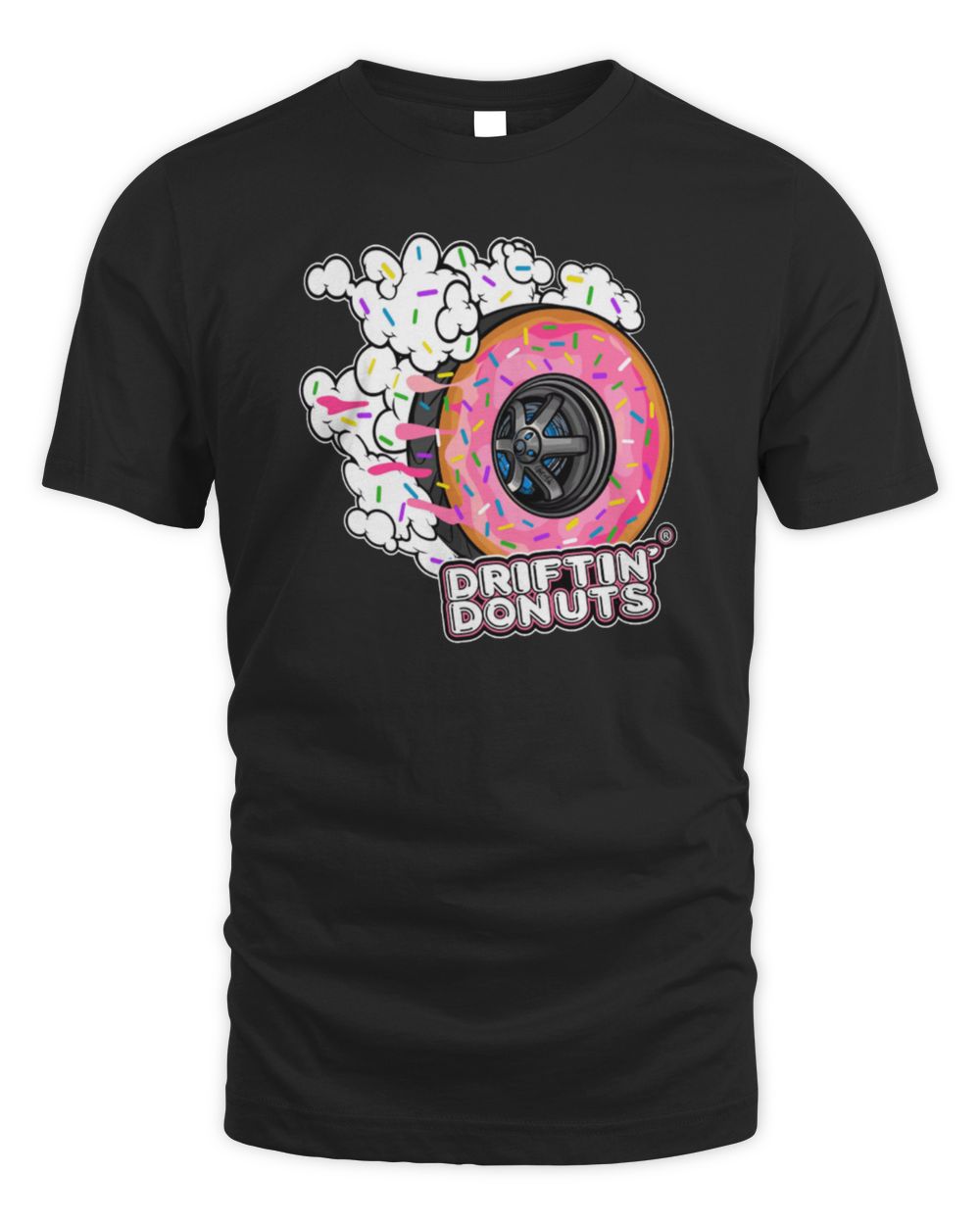 Get It On Clothing Driftin' Donuts Burn out Tee