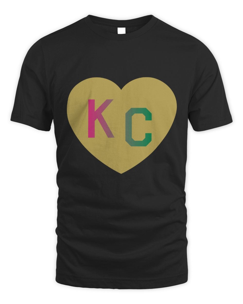 Charlie Hustle Shop Wikced Green & Pink Heart Tee