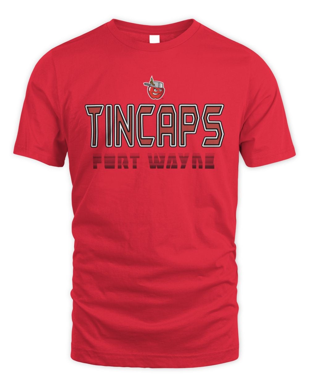 Fort Wayne TinCaps Byline Franklin Racer Red Tee