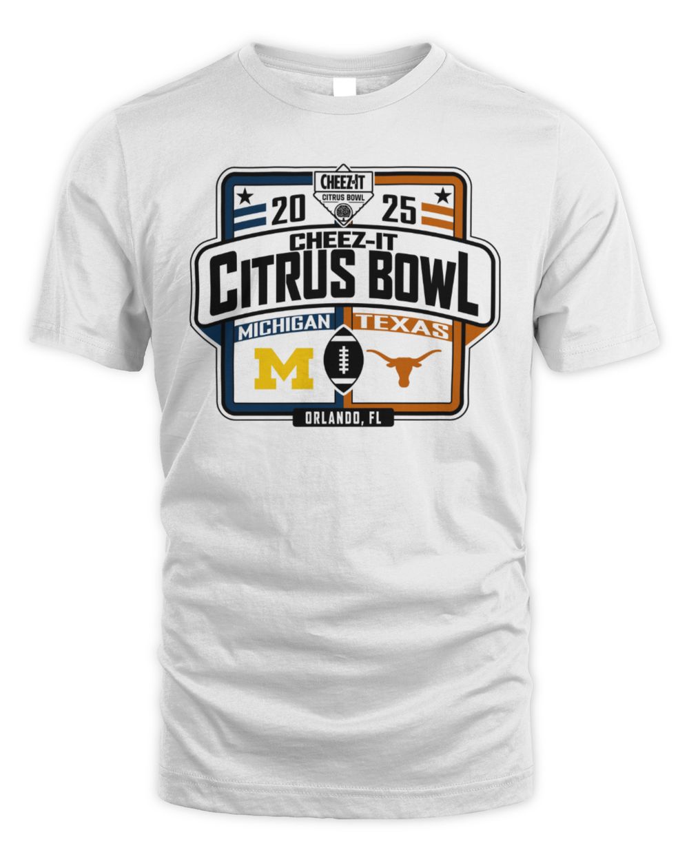 Texas Longhorns 2025 Citrus Bowl Game Dueling Tee