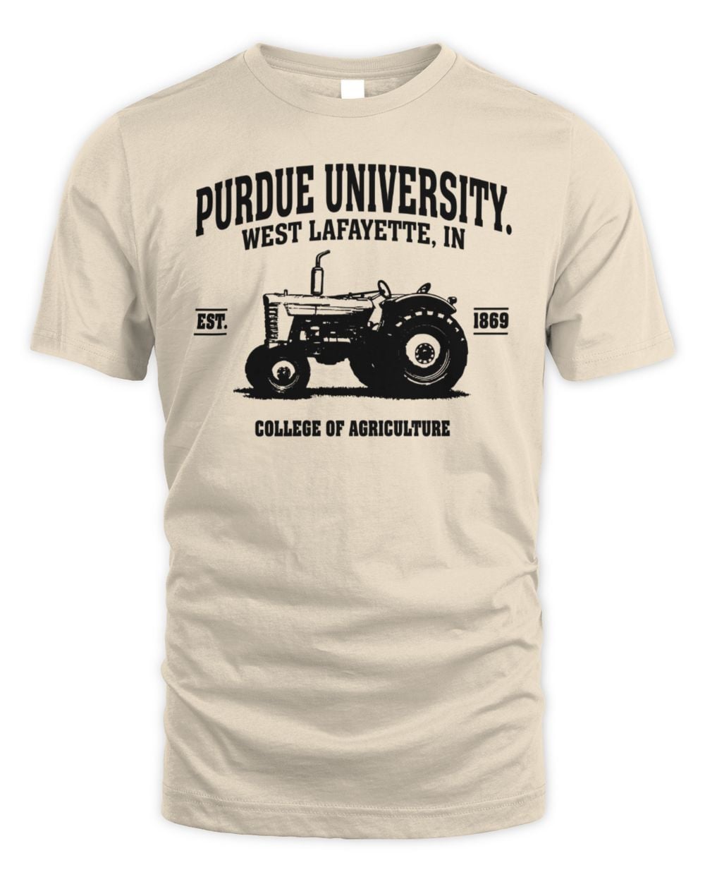 Purdue Boilermakers Vegas Gold Agriculture Tractor T-Shirt