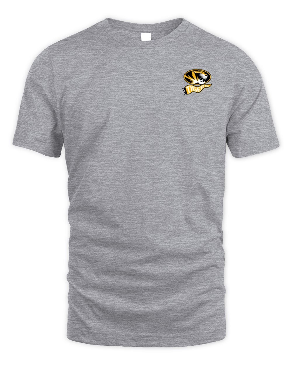 Mizzou Tigers SEC All Teams Pennant Logo's Grey T-Shirt