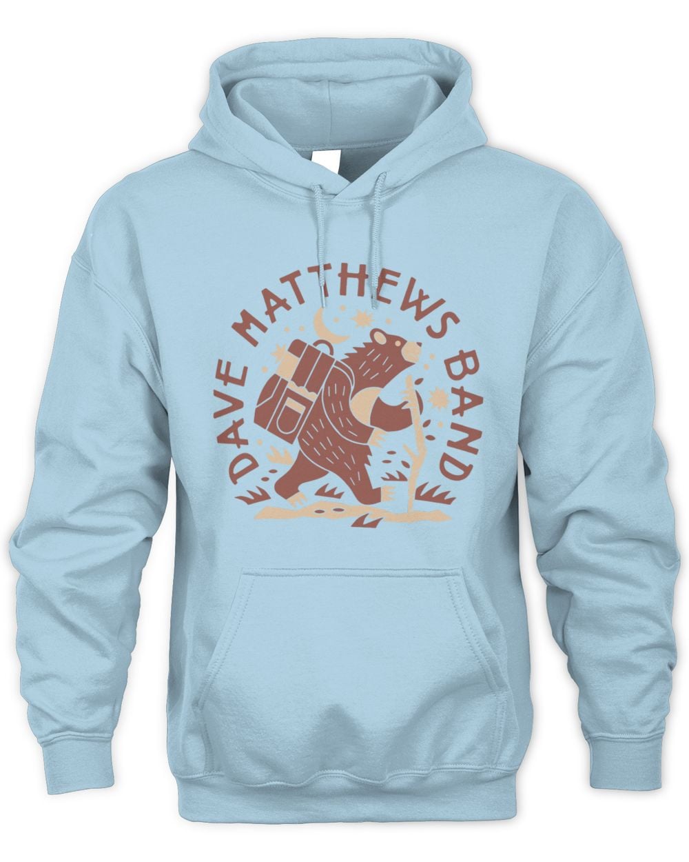 Dave Matthews Band Hiking Bear Hoodie Sweatshirt