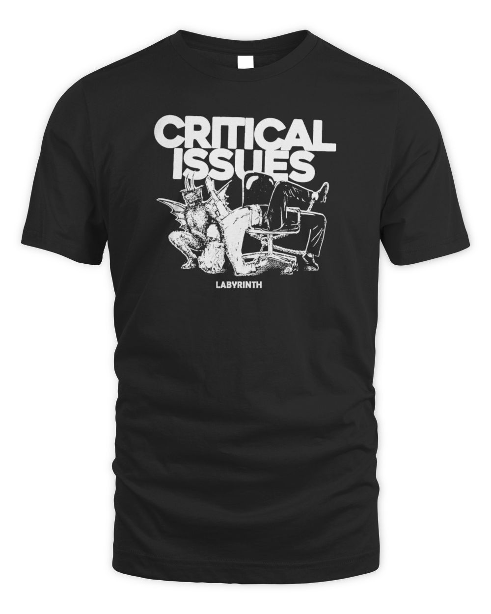 Disaster Records Critical Issues Labyrinth Tee Shirt