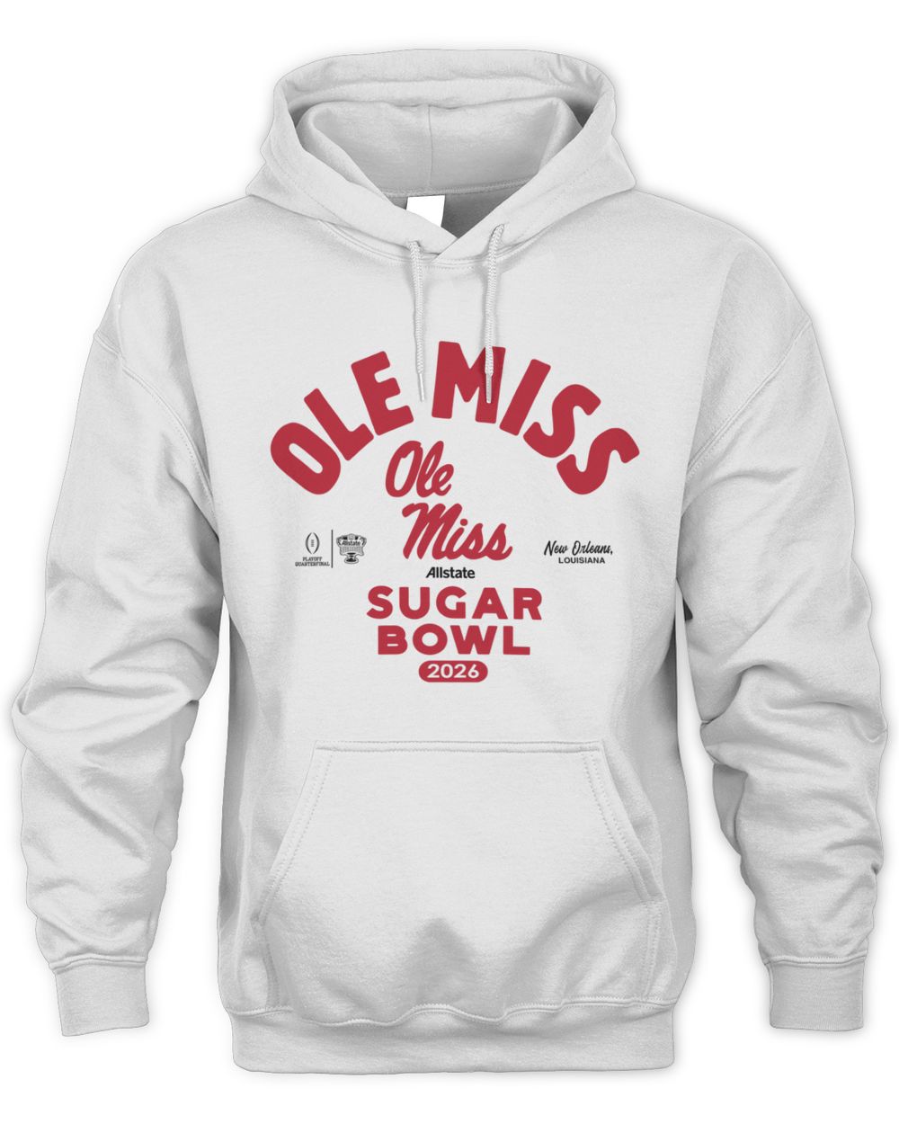 Ole Miss 2026 Allstate Sugar Bowl Bound Hoodie Sweatshirt