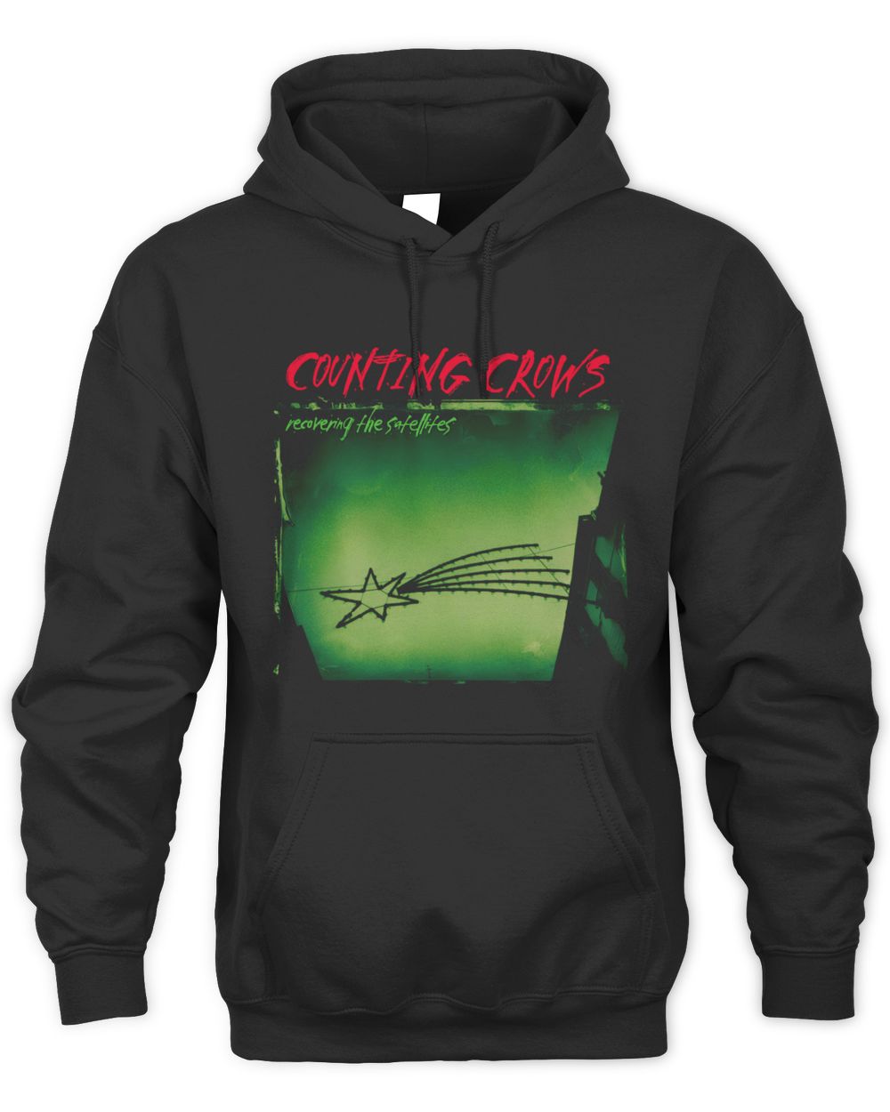 Counting Crows Store Recovering The Satellites Hoodie Black