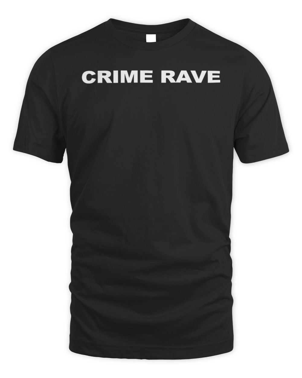 Sports Banger Merch Crime Rave Black T-Shirt