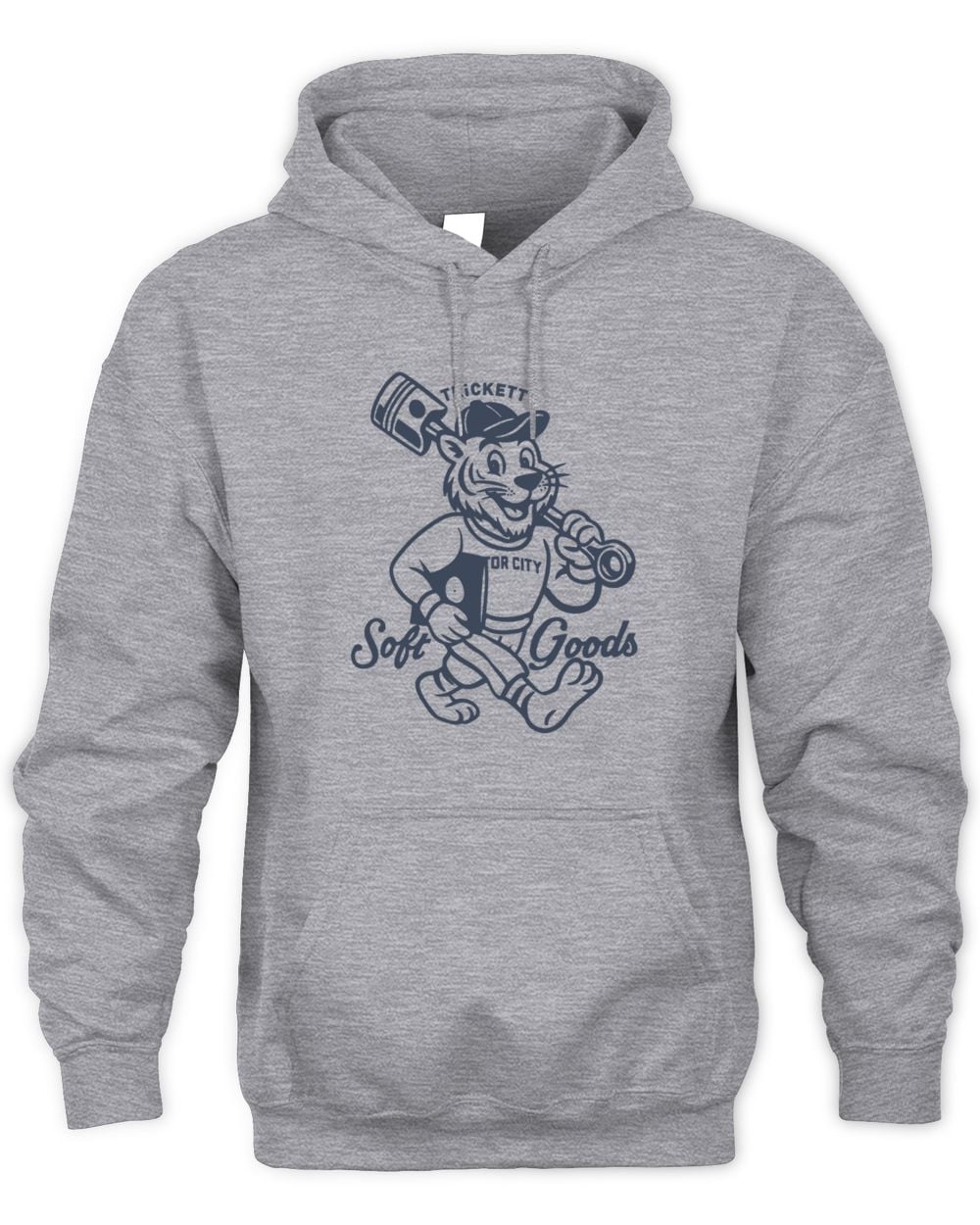 Trickett Clothing Soft Goods Grey Hoodie Sweatshirt