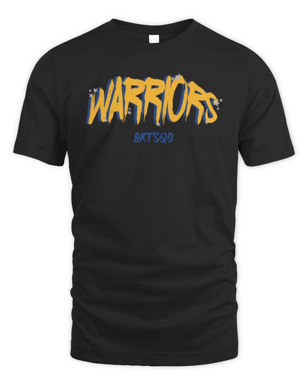 NBA X BKTSQD Golden State Warriors Shirt Black