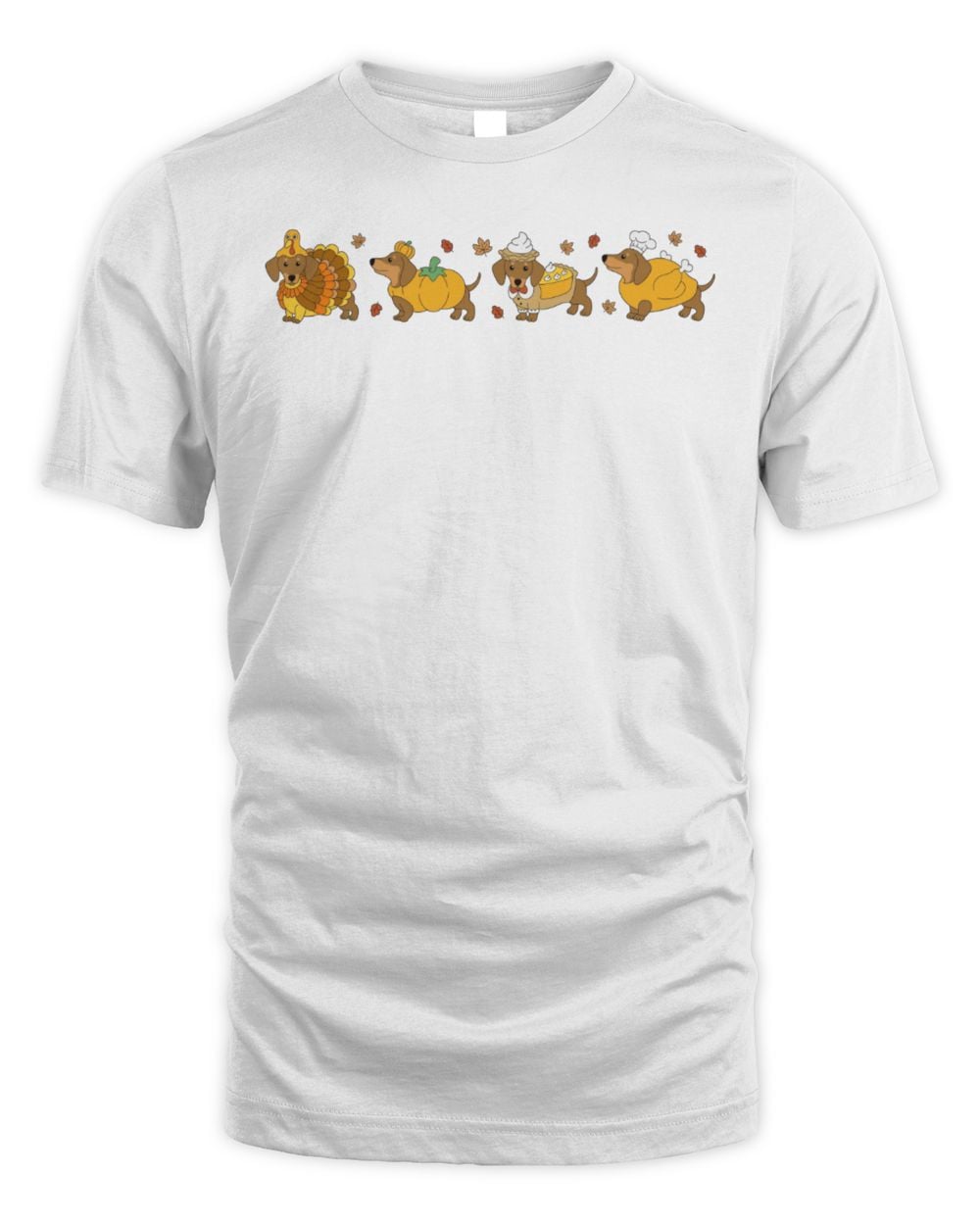 Turkey Dog Shirt T-Shirt White