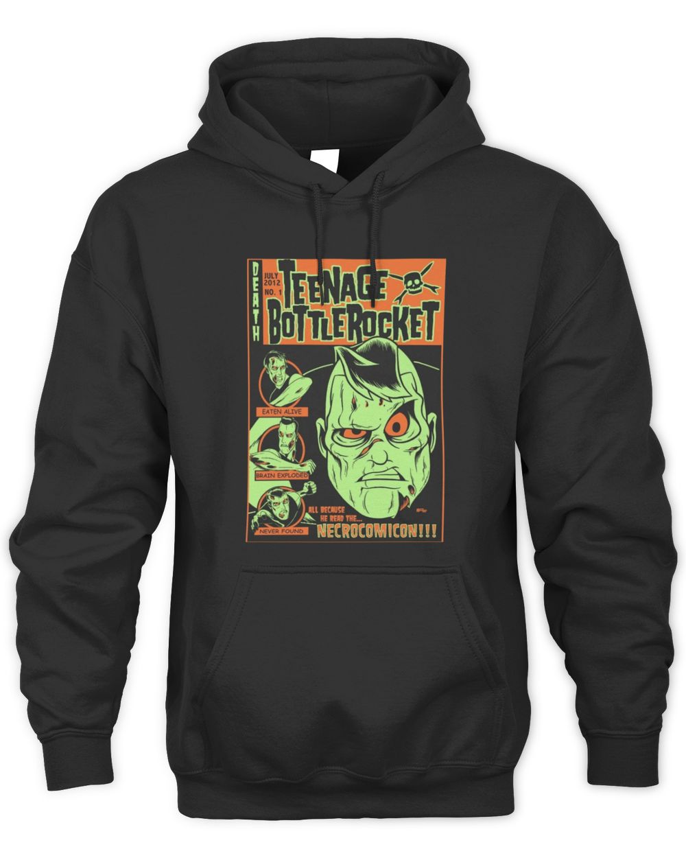 Teenage Bottlerocket Necronomicon Hoodie Sweatshirt