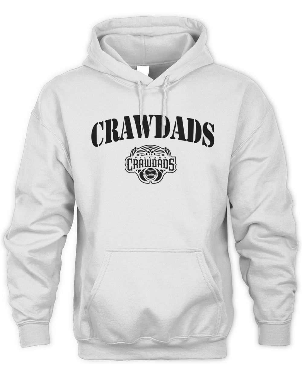 Hickory Crawdads Battalion Olive Hoodie