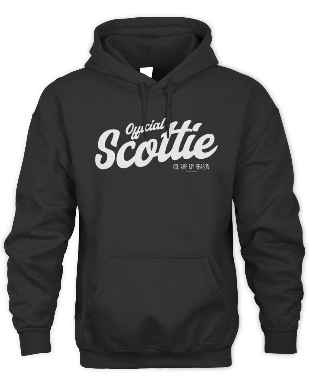 Calum Scott Merch Official Scottie Black Hoodie Sweatshirt