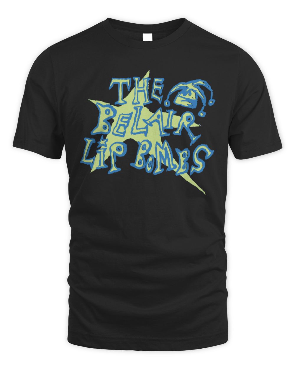 The Belair Lip Bombs Jester Black T-Shirt