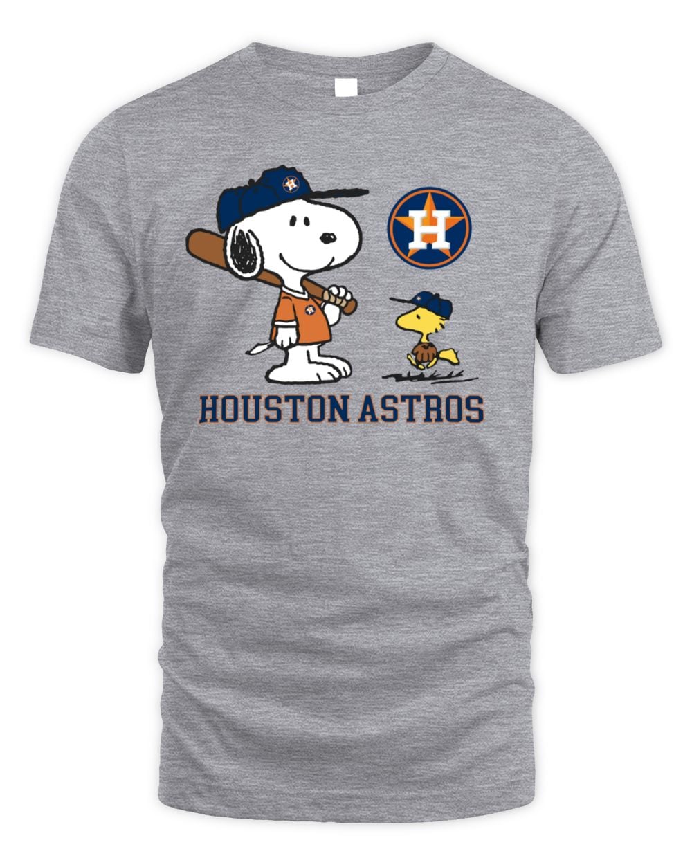 Houston Astros Peanuts Snoopy T-Shirt