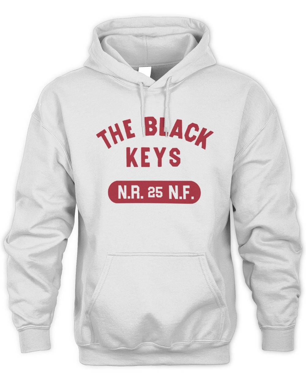 The Black KeysRed NRNF Hoodie Sweatshirt