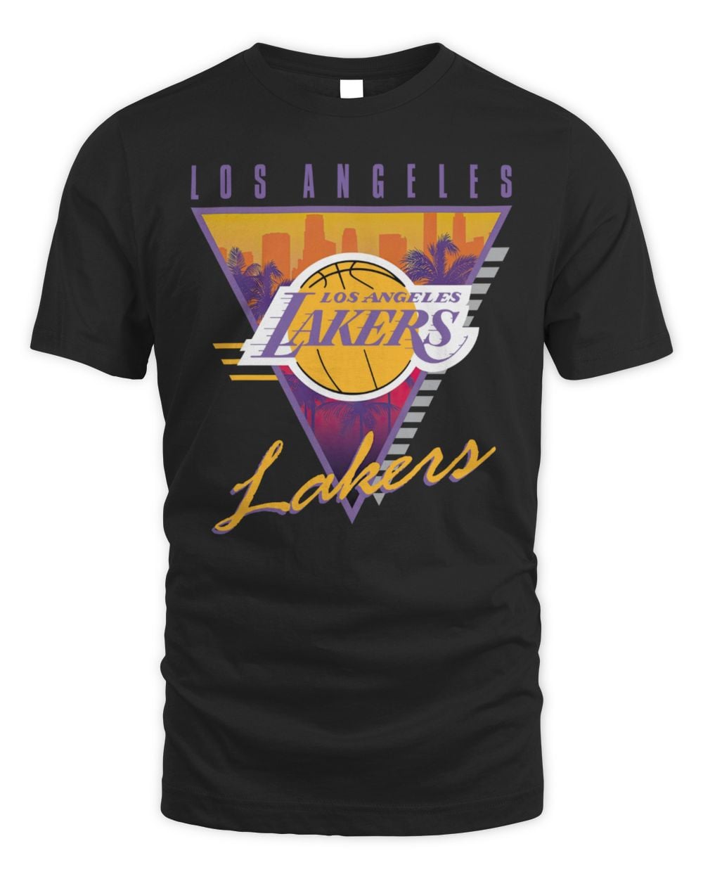 Los Angeles Lakers Worldwide Collection Tri-Logo T-Shirt