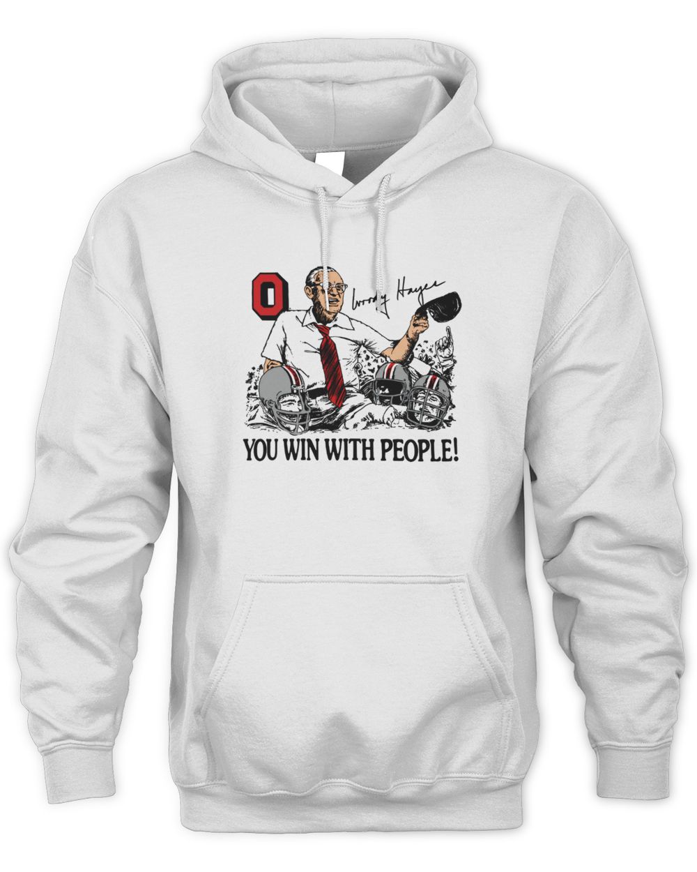 Ohio State Woody Hayes Signature Hoodie Sweatshirt
