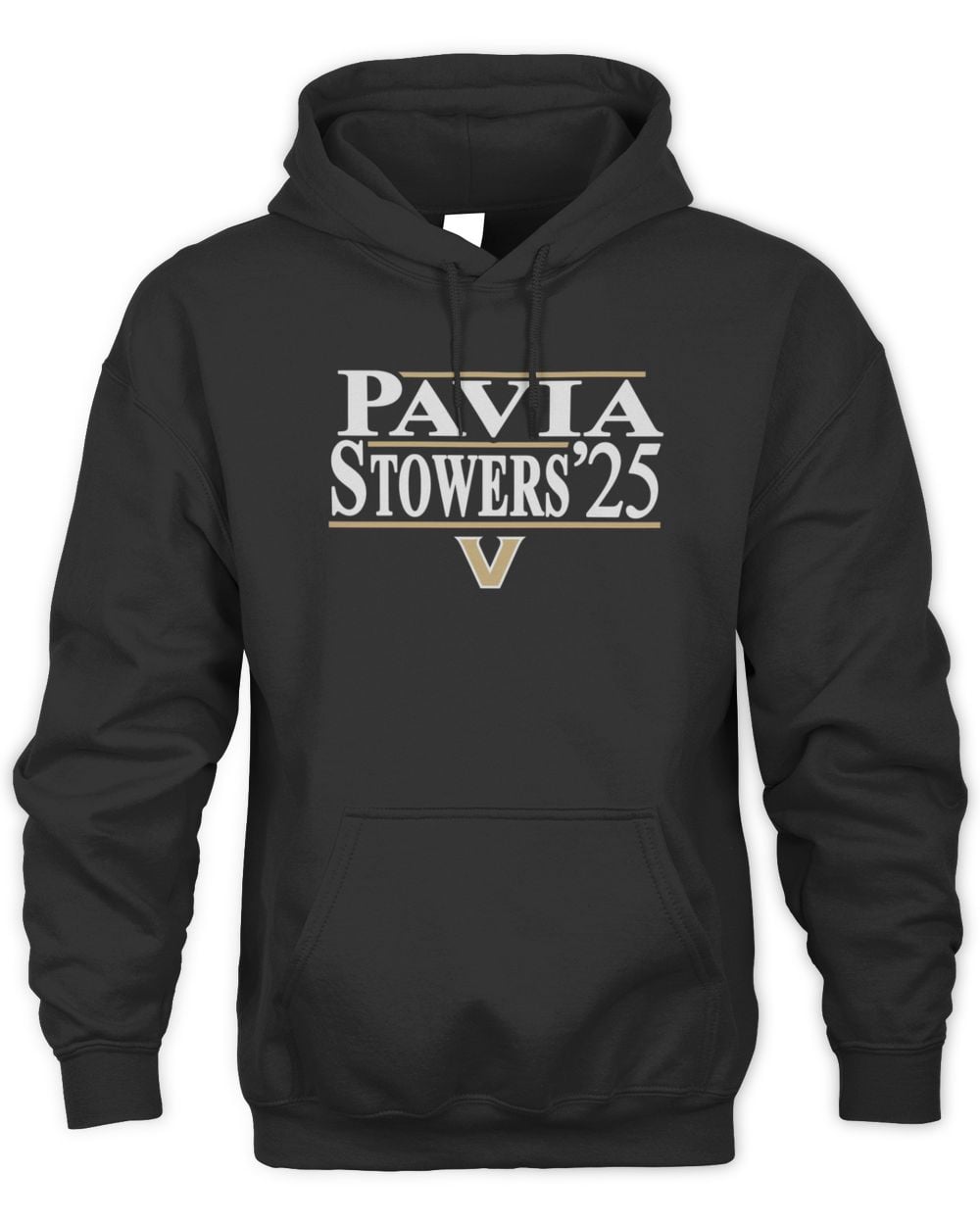 Diego Pavia x Eli Stowers Vanderbilt Black Ticket Hoodie Sweatshirt