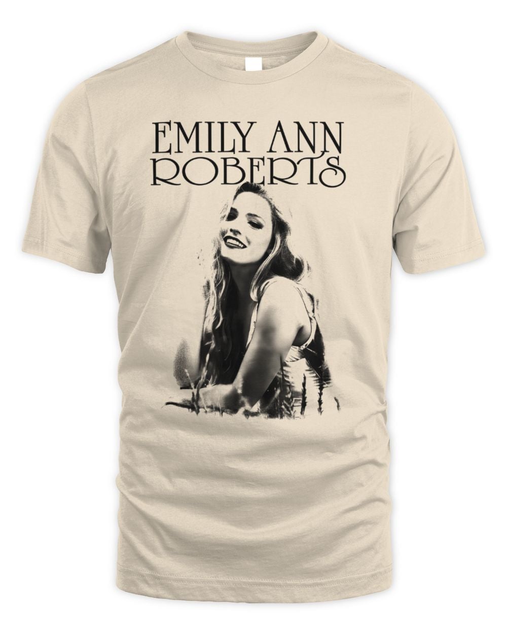 Emily Ann Roberts Merch Black and White Photo Tee