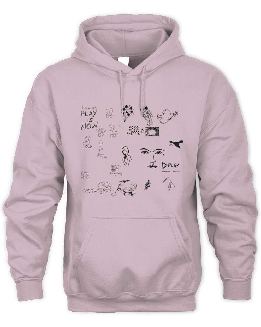 Ed Sheeran Play x KidSuper Doodle Hoodie Sweatshirt