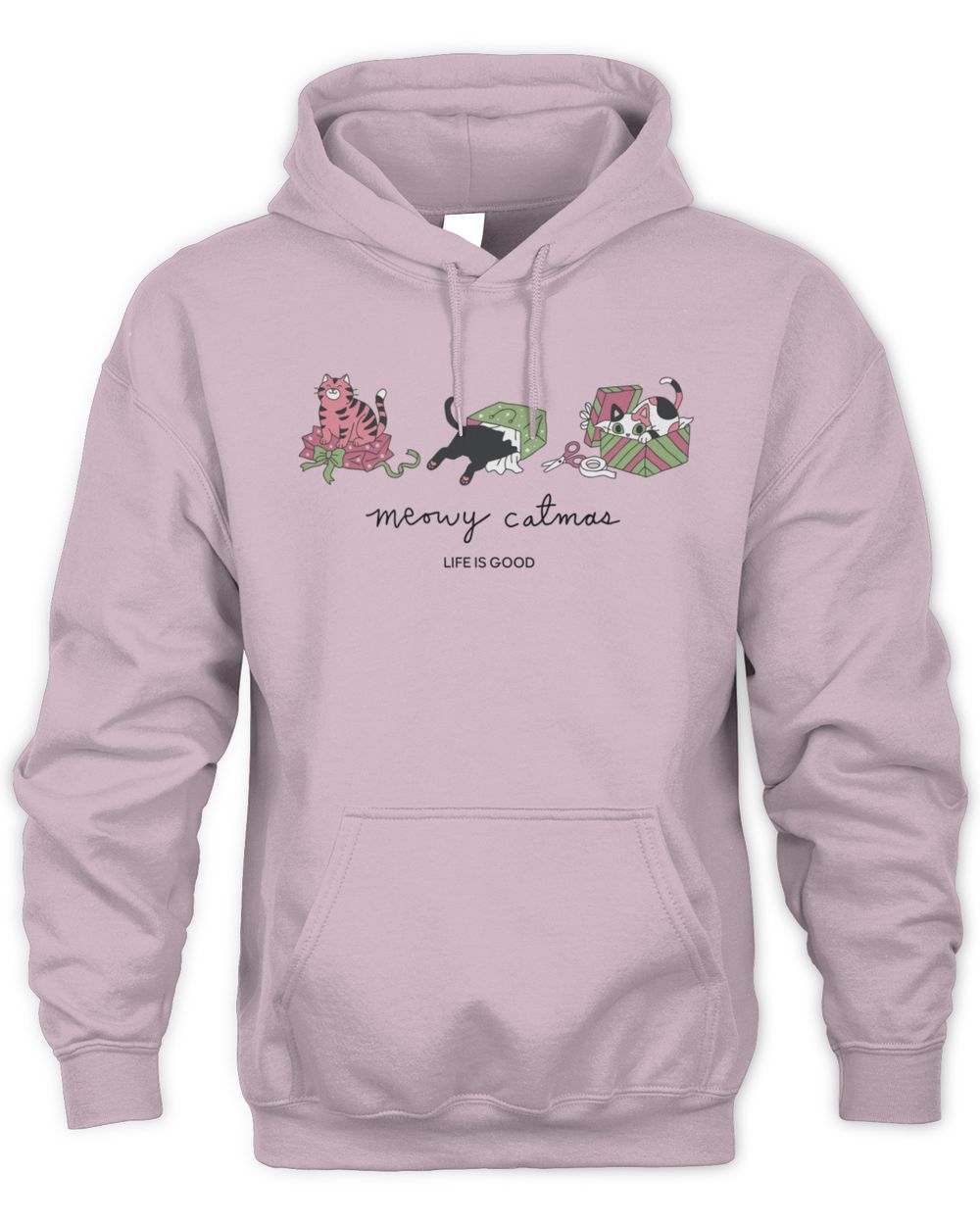 Meowy Catmas Presents Trio Hoodie
