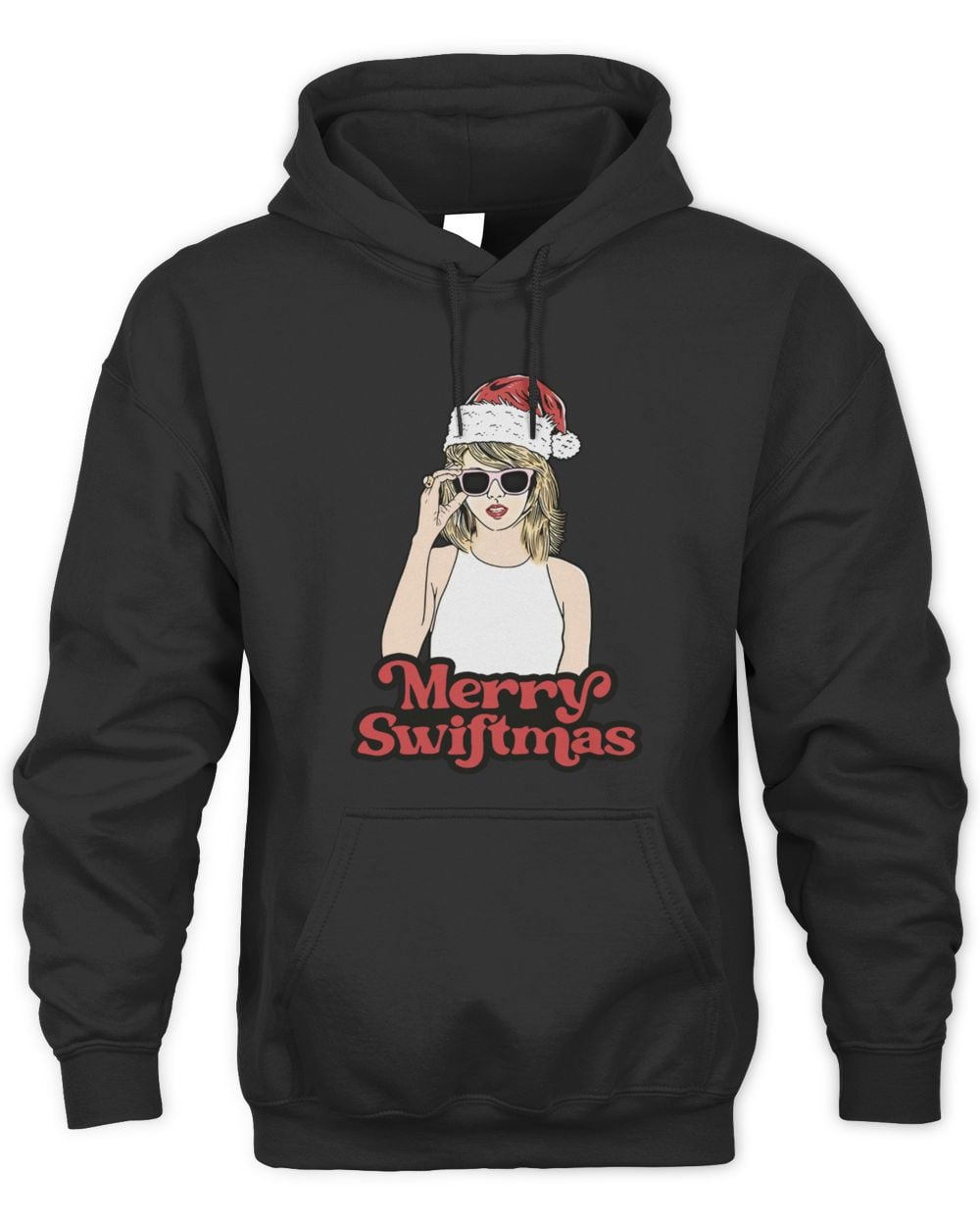 Merry Swiftmas Black Official Hoodie Sweatshirt