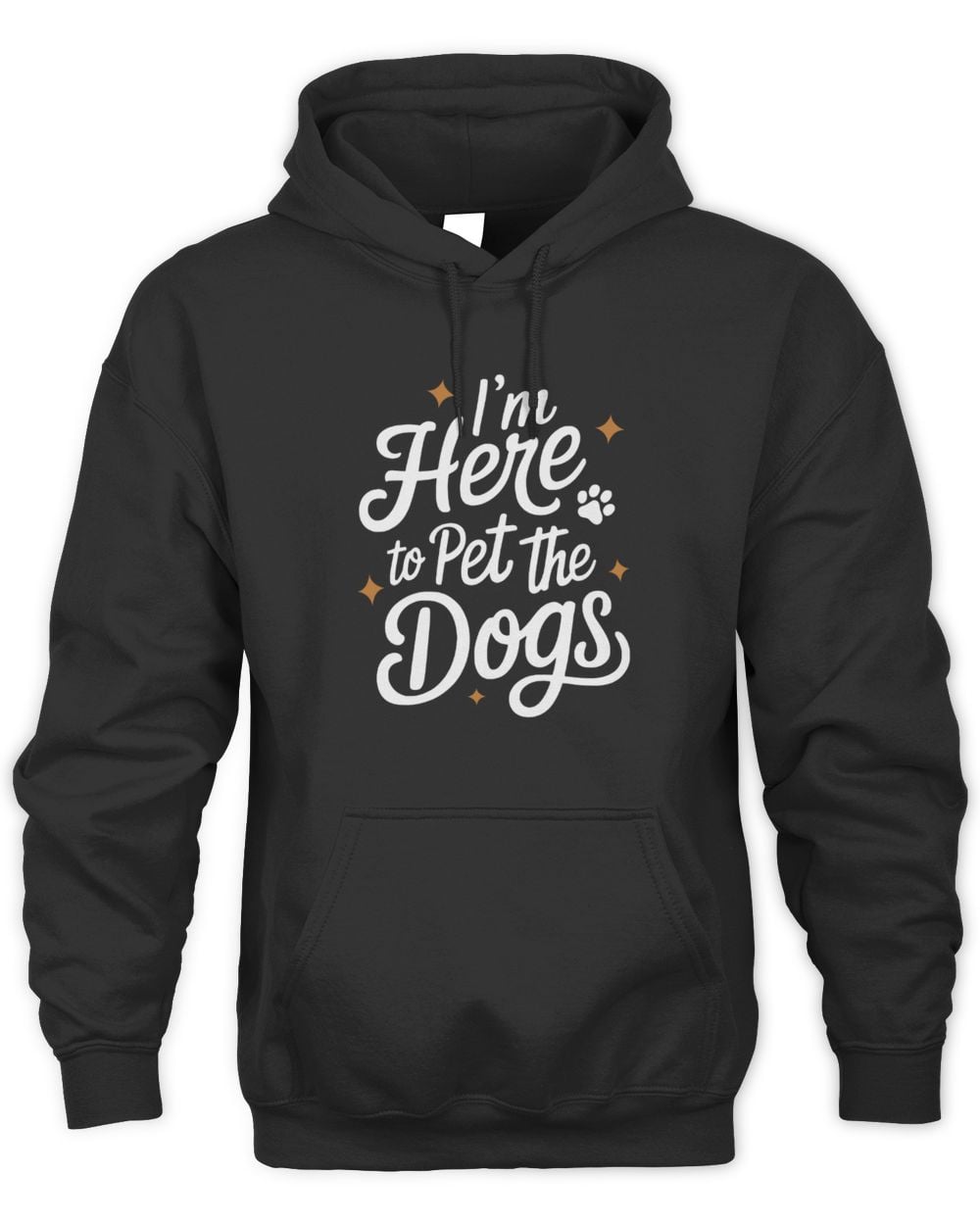 Justin Veenema Merch I'm Here To Pet The Dogs Hoodie