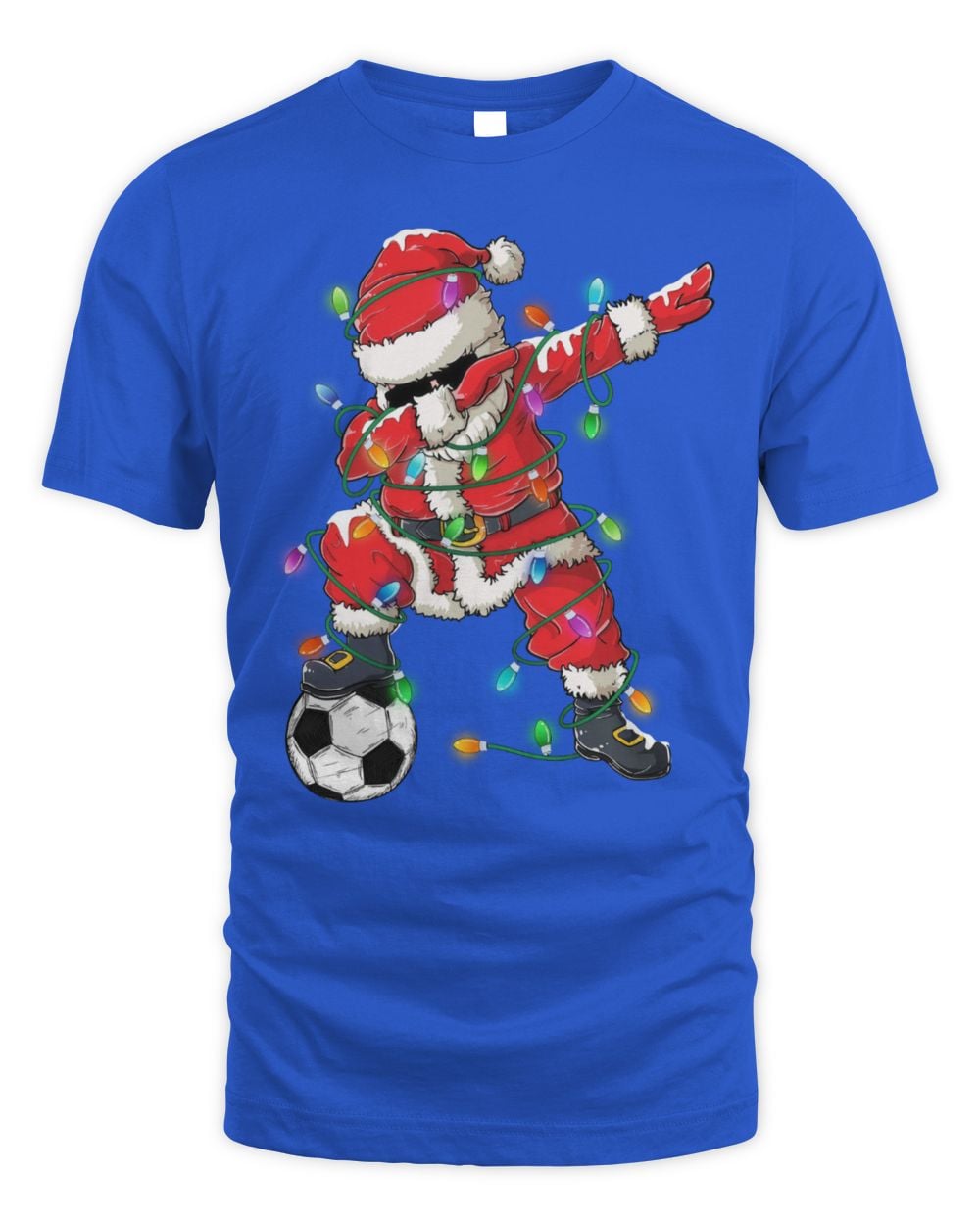 Blokey Merch Dabbing Santa Christmas T-Shirt