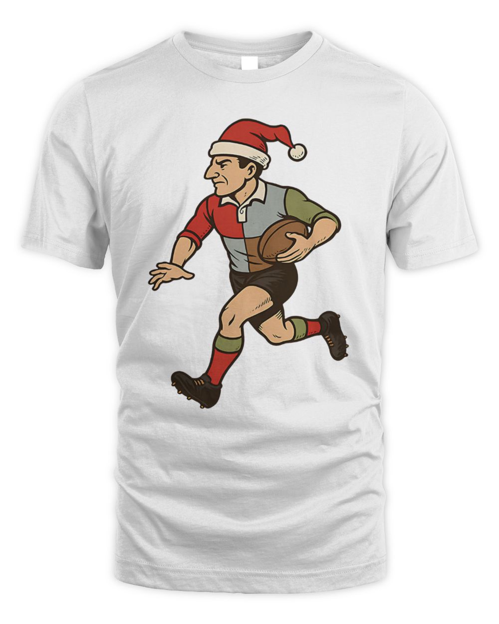 Official Harlequins Christmas T Shirt White