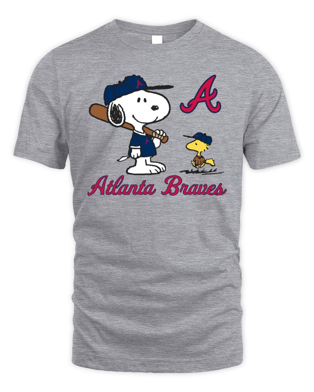 Atlanta Braves Peanuts Snoopy T-Shirt