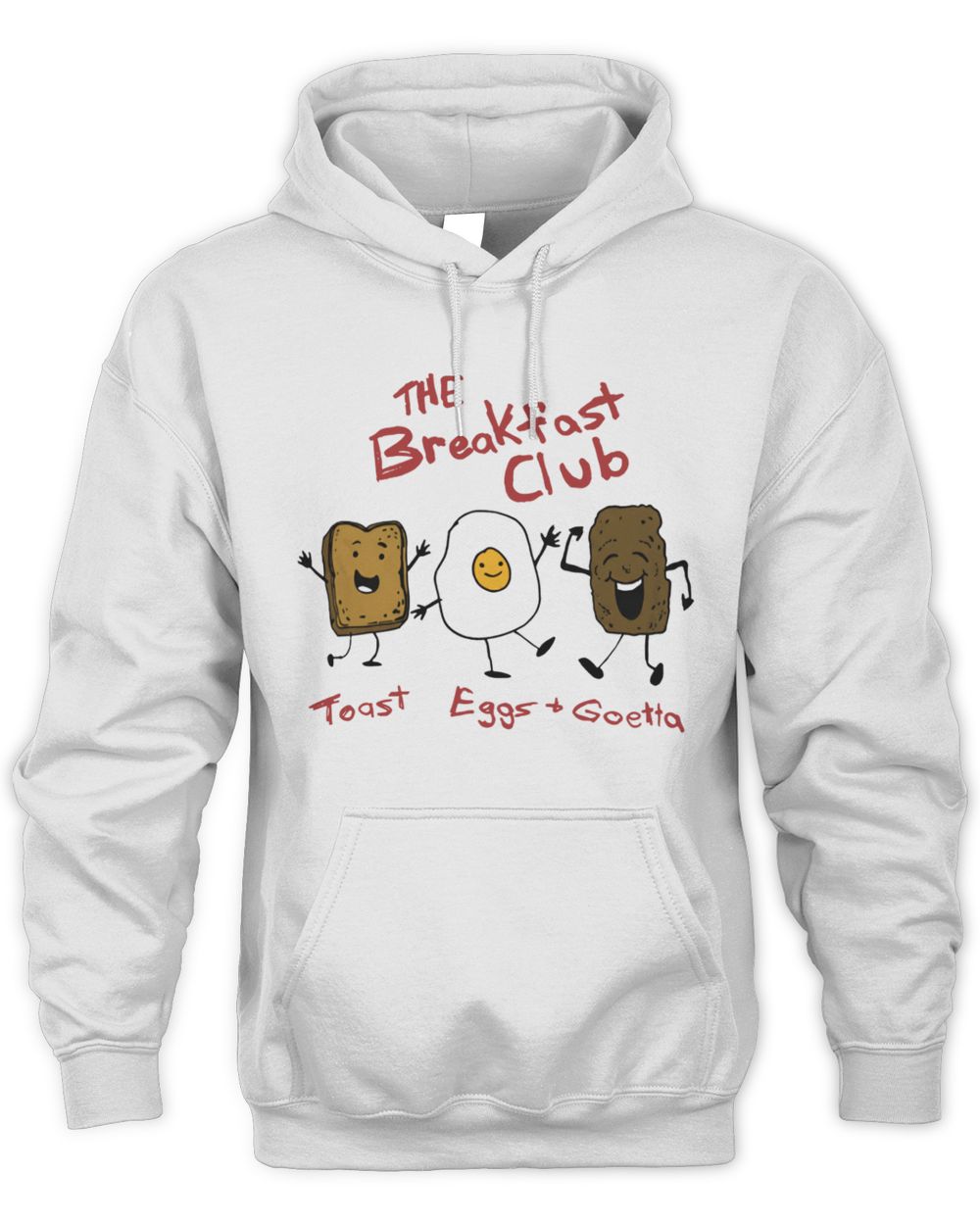 Cincy Shirts Shop The Breakfast Club Hoodie White