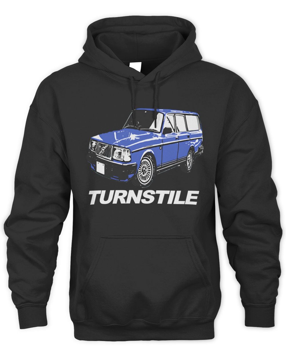 Turnstile “Volvo” Black Hoodie Sweatshirt