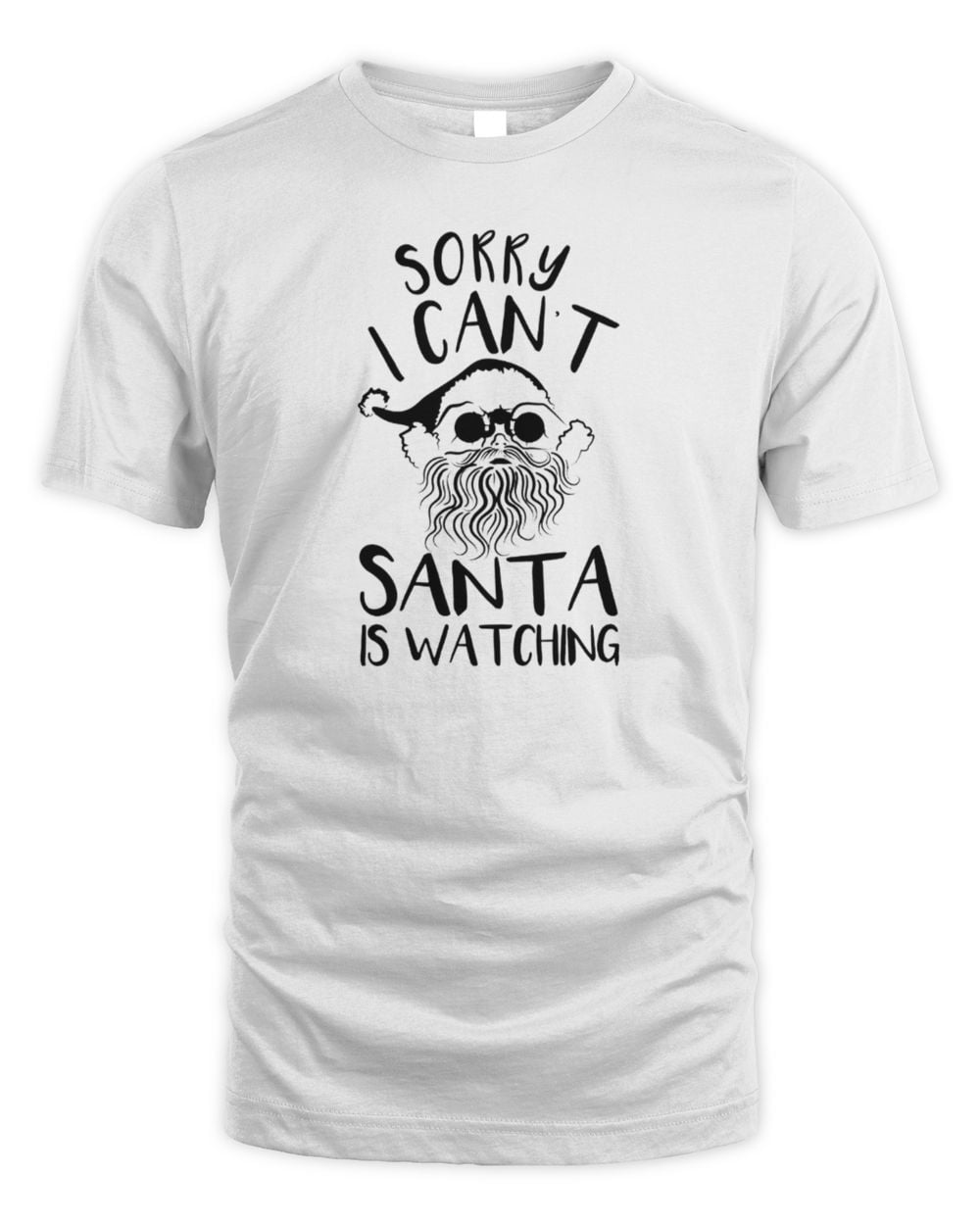 Christmas Santa Is Watching Official T Shirt