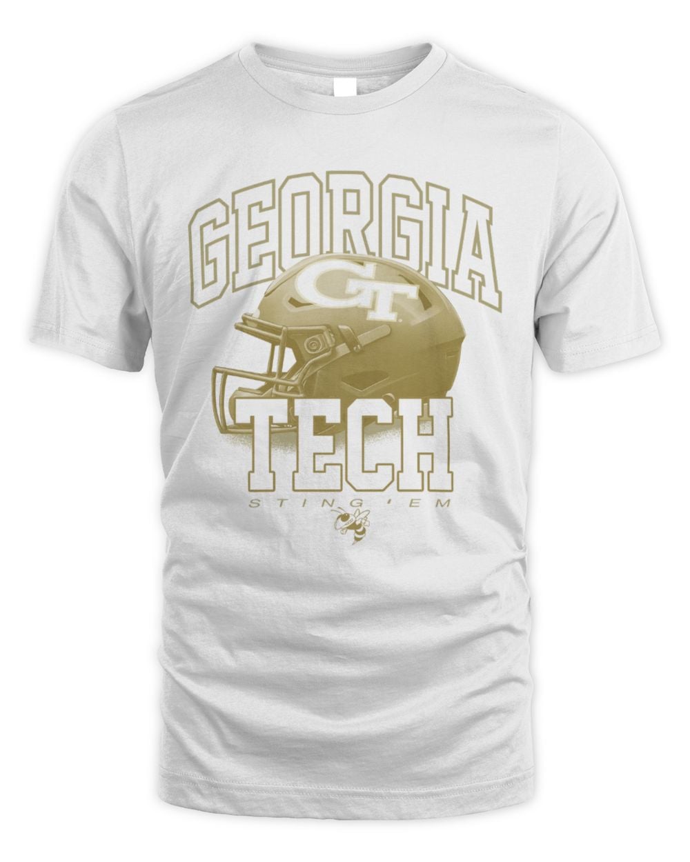 Georgia Tech Football "Sting 'Em" Helmet Tee