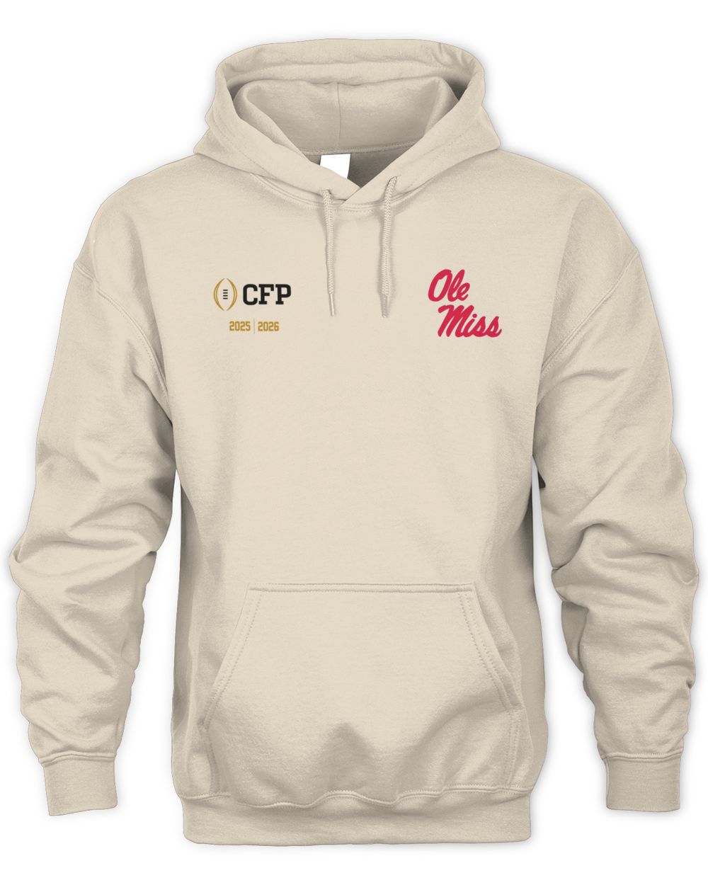 CFP '25 '26 Gameday Ole Miss Mascot Hoodie