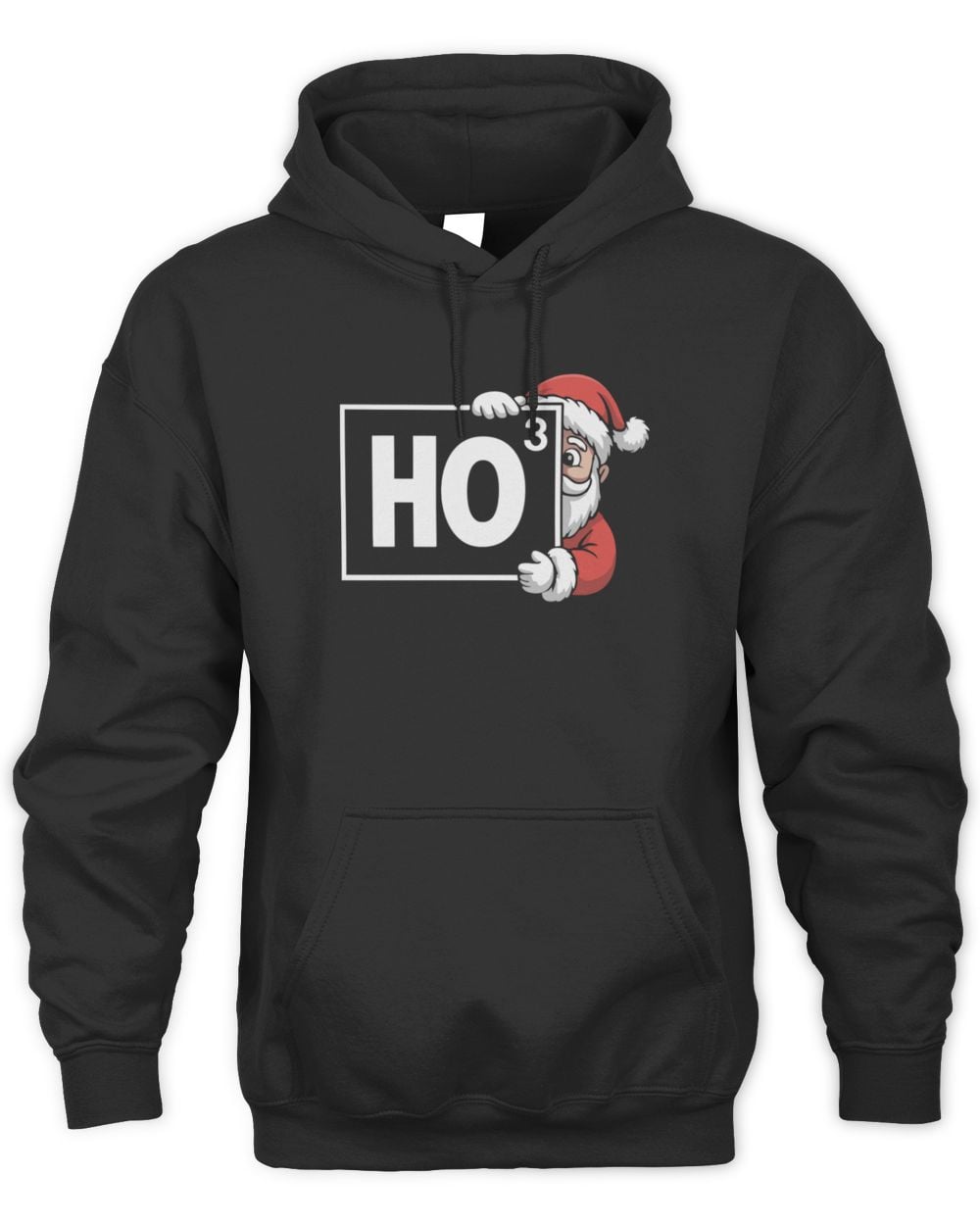 NewsThump Store Ho (3) Santa Christmas Hoodie Sweatshirt