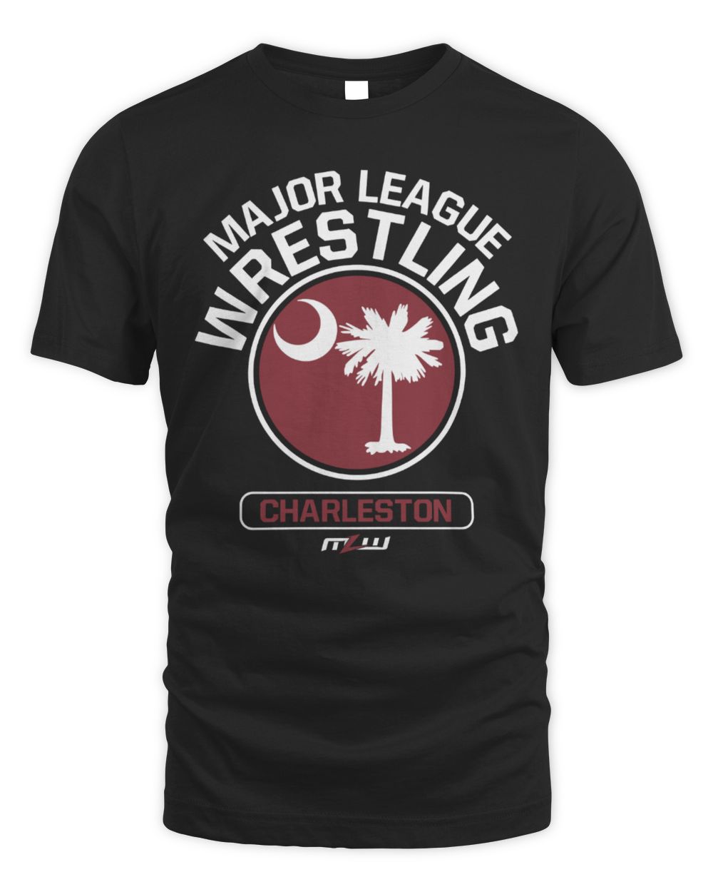 Black MLW Charleston Vintage Tshirt