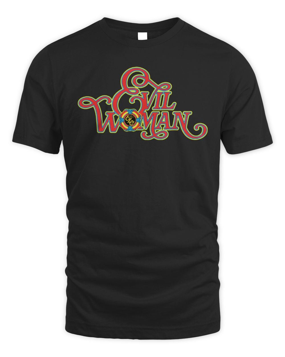 Jeff Lynne's ELO Evil Woman Logo T-Shirt