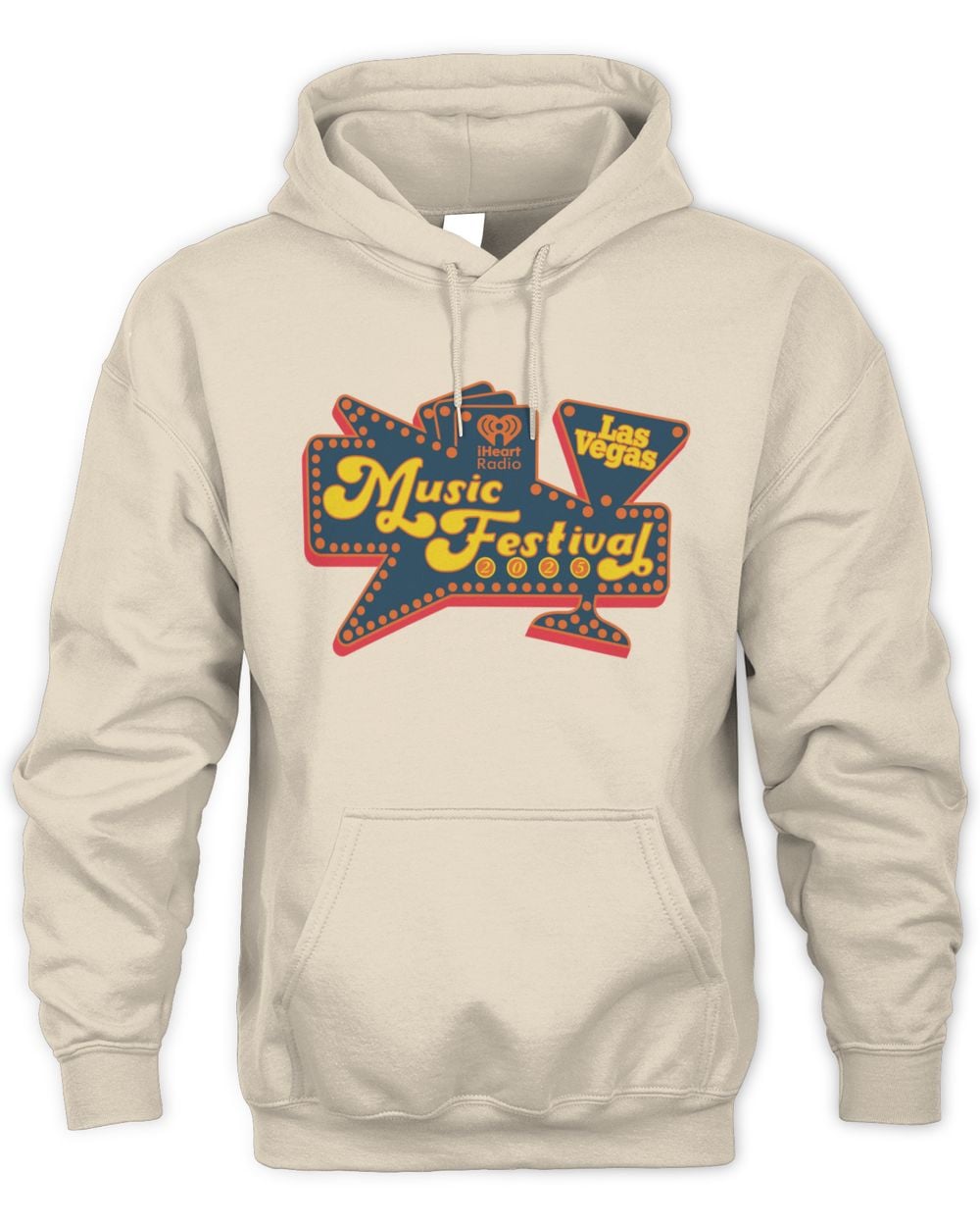 iHeart Music Festival Vegas 2025 Classic Signs Hoodie Sweatshirt
