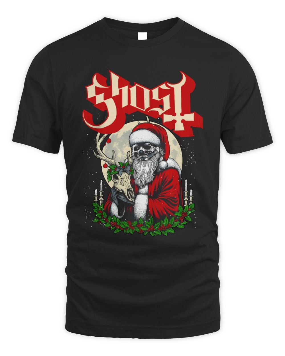 Ghost Merch Father Christmas T-Shirt