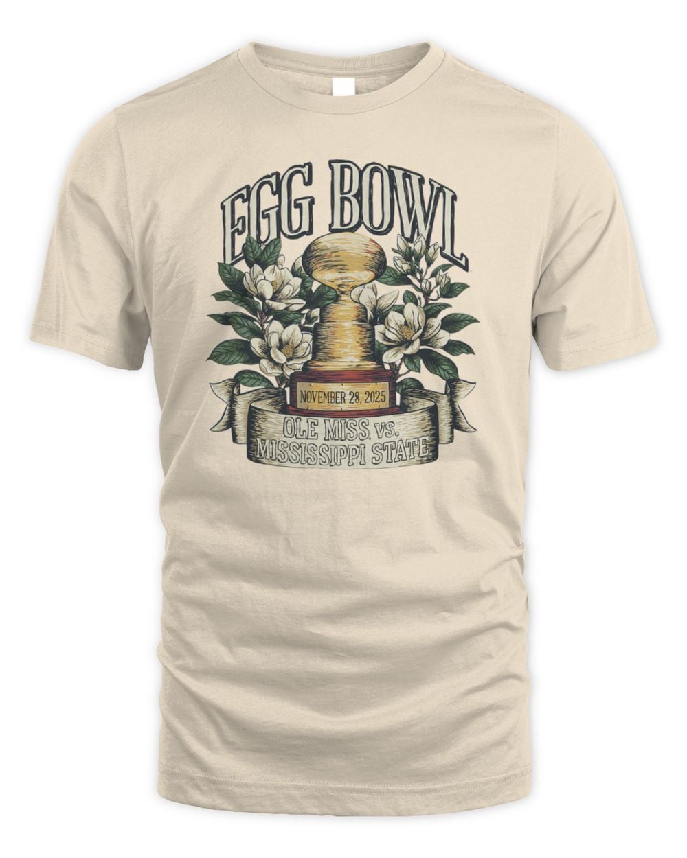 Mississippi State 2025 Egg Bowl Official T Shirt