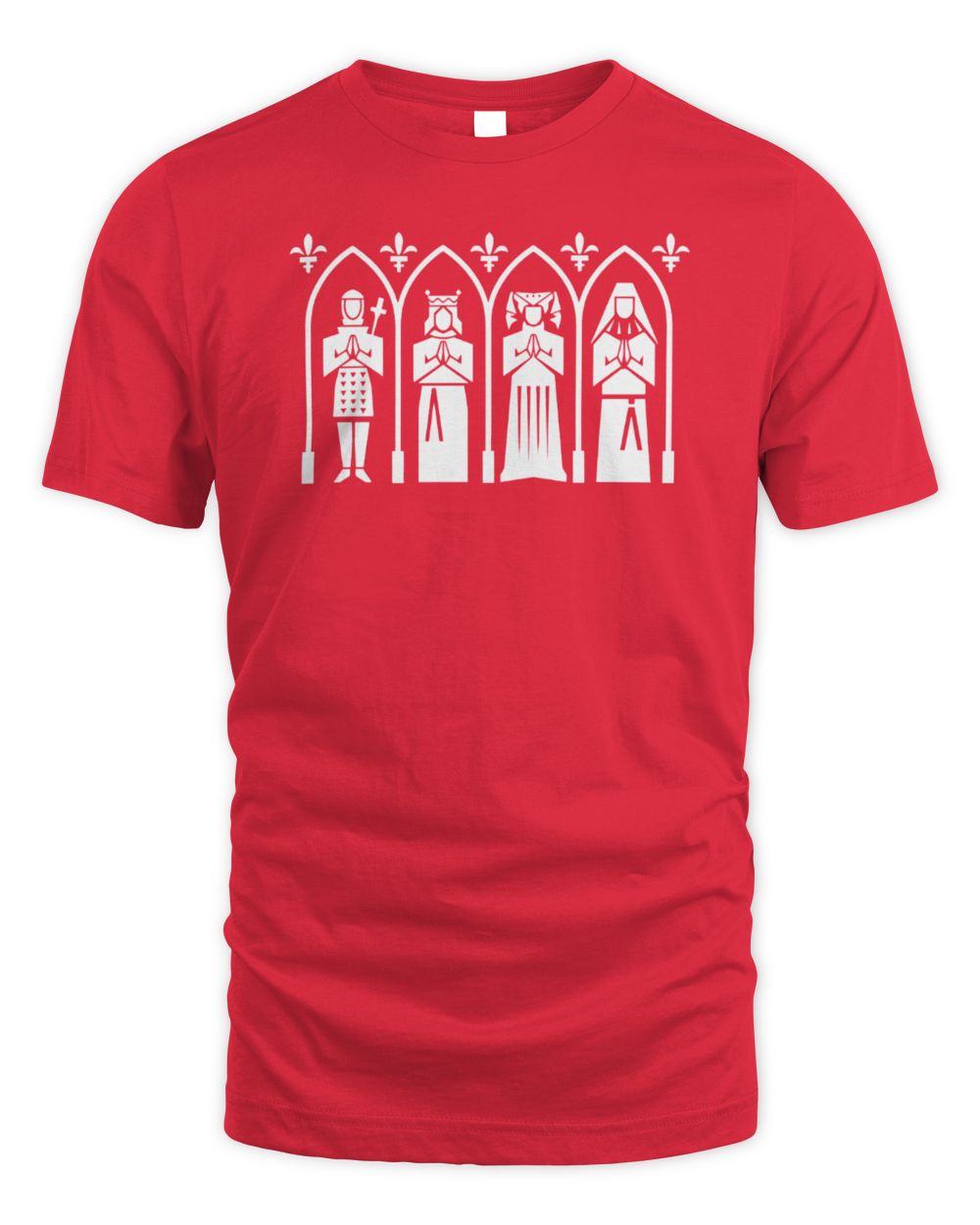 British Library Medieval Red T-Shirt