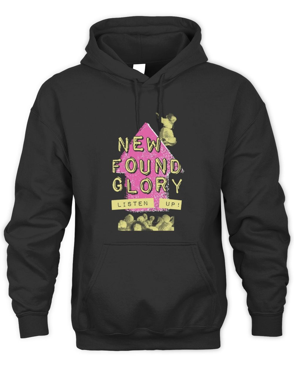 New Found Glory Listen Up! BlackHoodie Sweatshirt