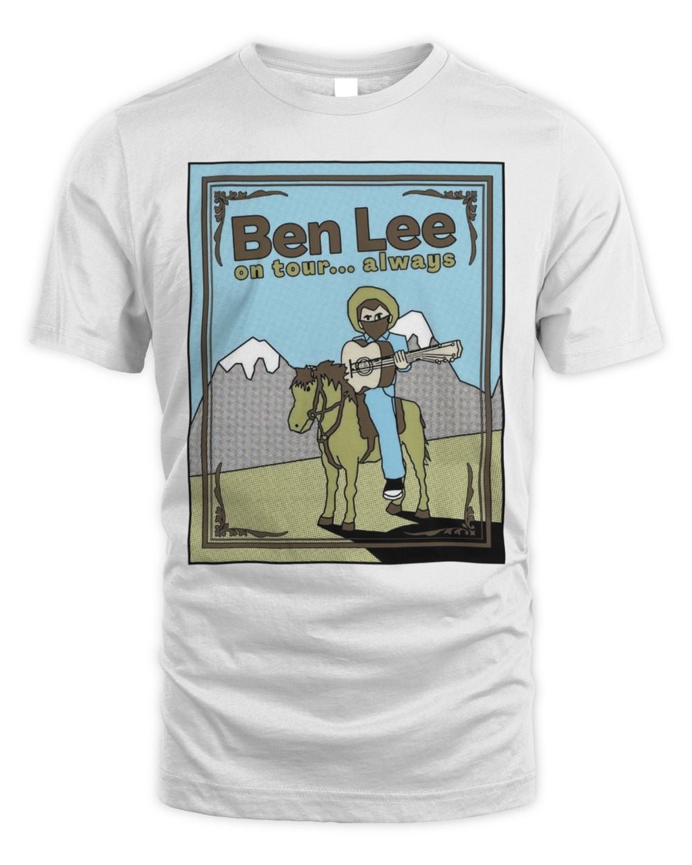 Ben Lee Horse White Tee