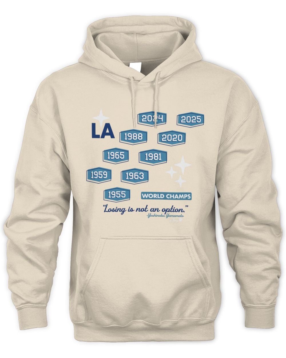 Los Angeles Baseball Nine-Time World Champs Hoodie Sweatshirt