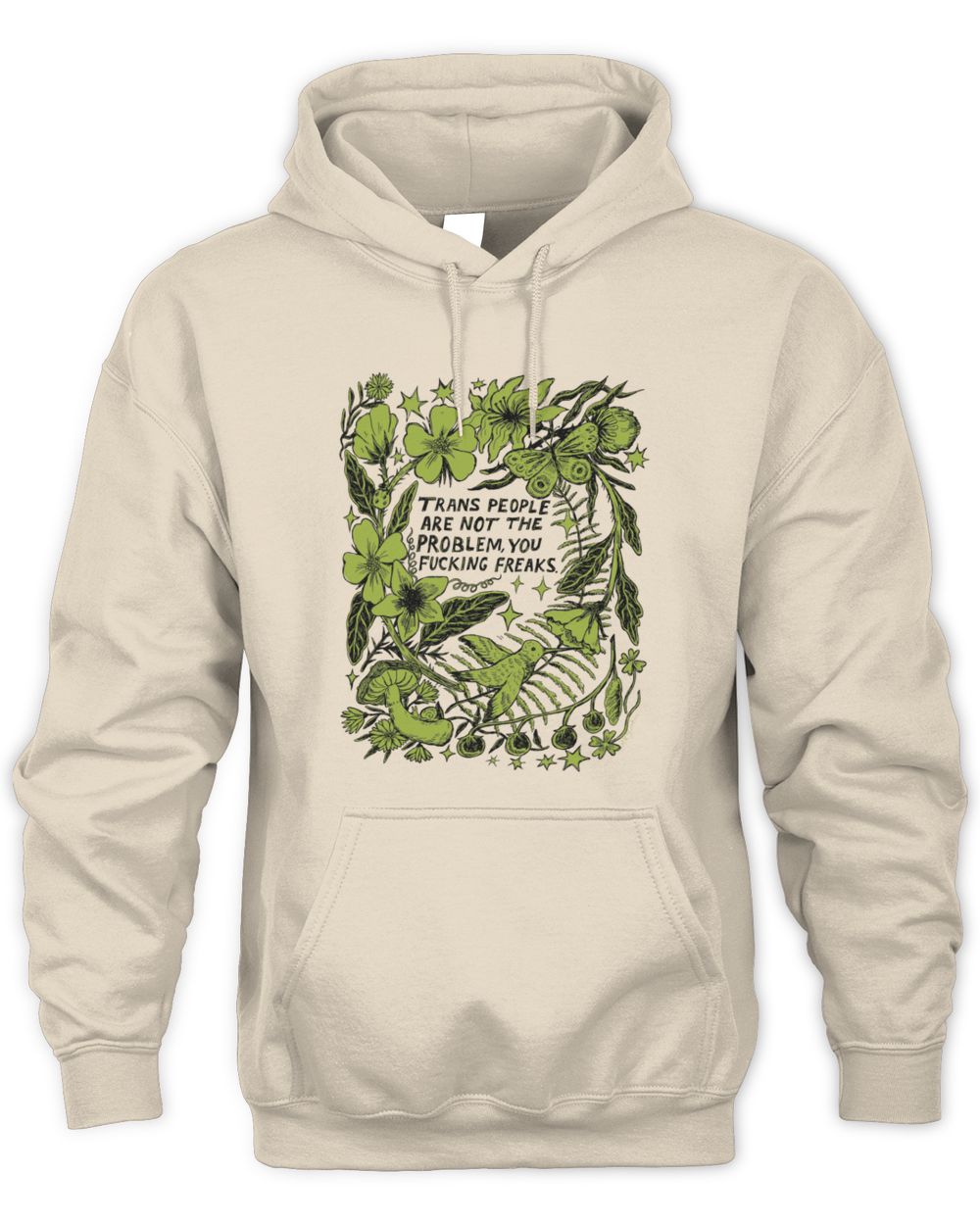 Raw Paw Trans People Are Not The Problem Hoodie