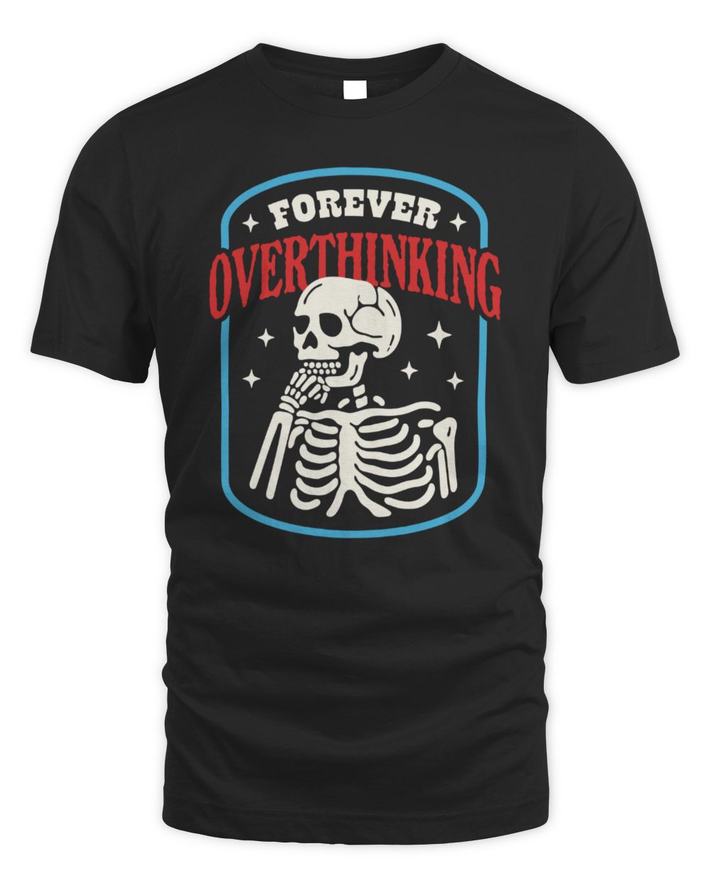 Forever Overthinking T-Shirt Black