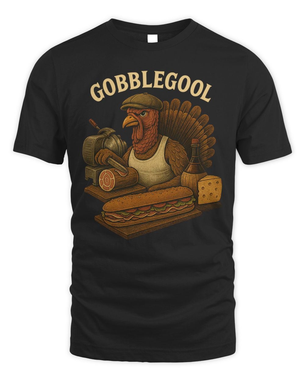 Hardcore Italians Merch Gobblegool Deli T-Shirt